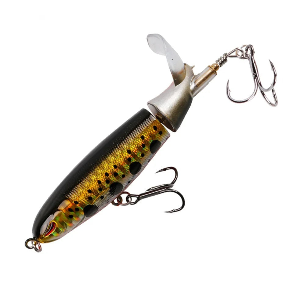 Leurre Whopper Popper 10cm - 13g | L'Indispensable pour des Lancers Longues Portées